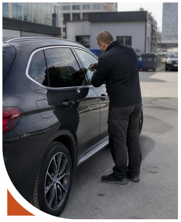 Вскрытие автомобиля БМВ в Гатчине от 2569 р. | Разлок-Гтч